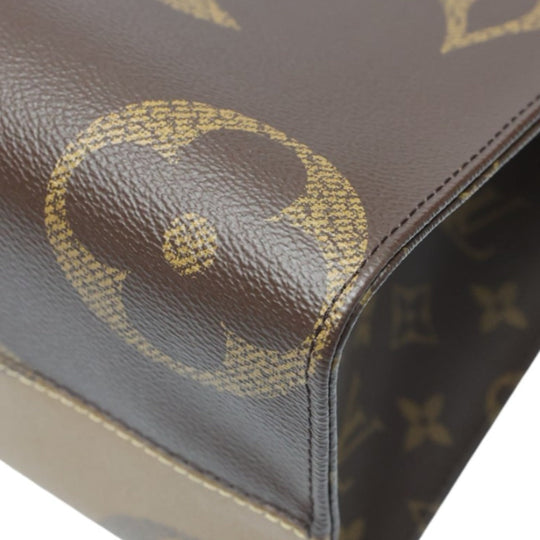 LOUIS VUITTON Tote Bag M45321 Monogram canvas Brown Tote Bag Monogram On the Go MM Women Used Authentic