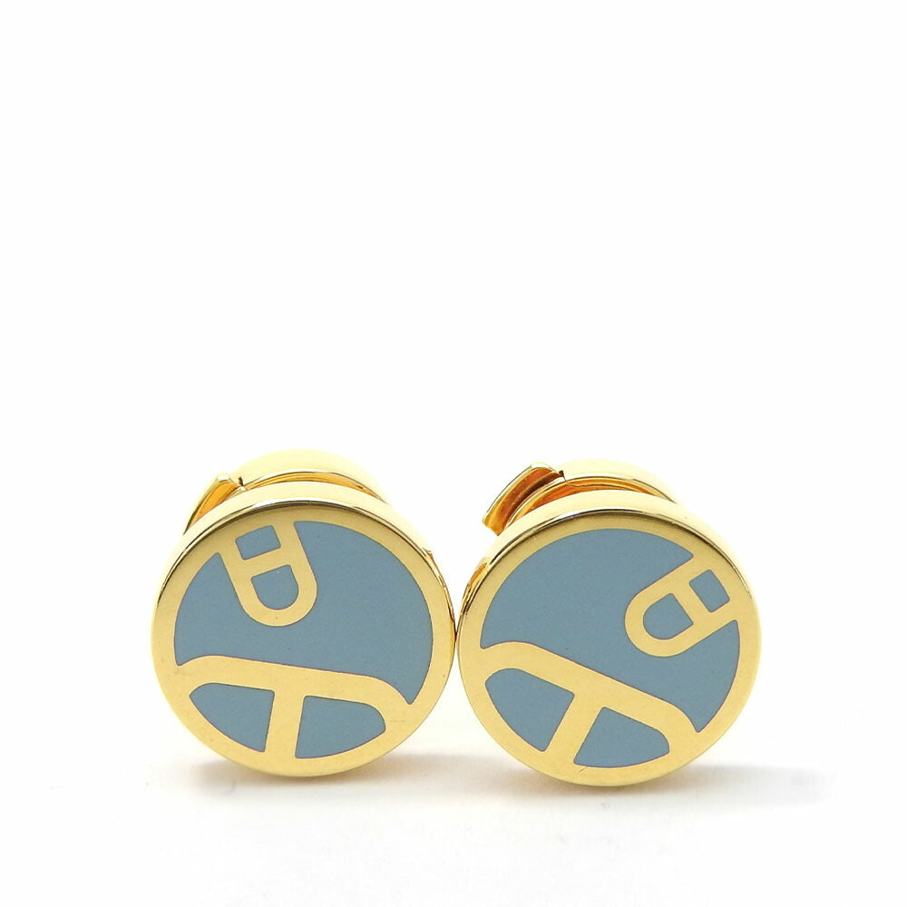 HERMES Pierce metal gold Chene Dunkle