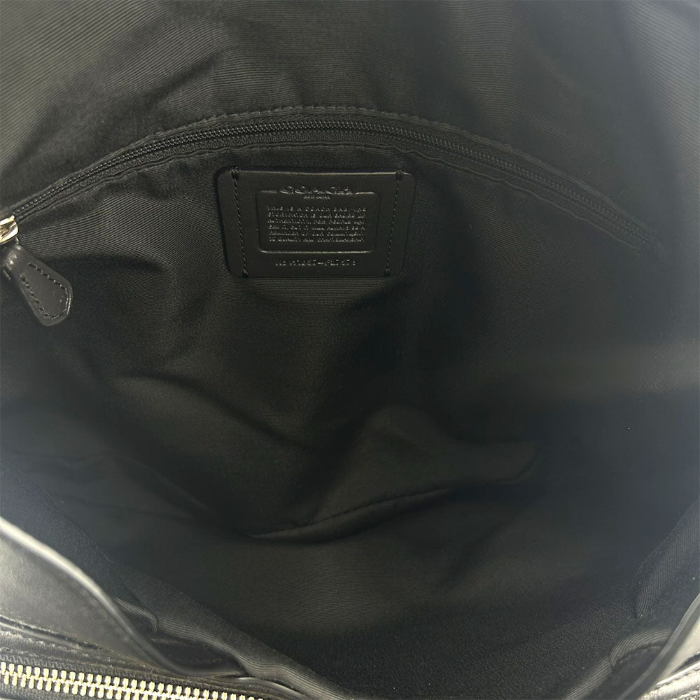 COACH Tote Bag F27579 Canvas, Leather black Women Used Authentic