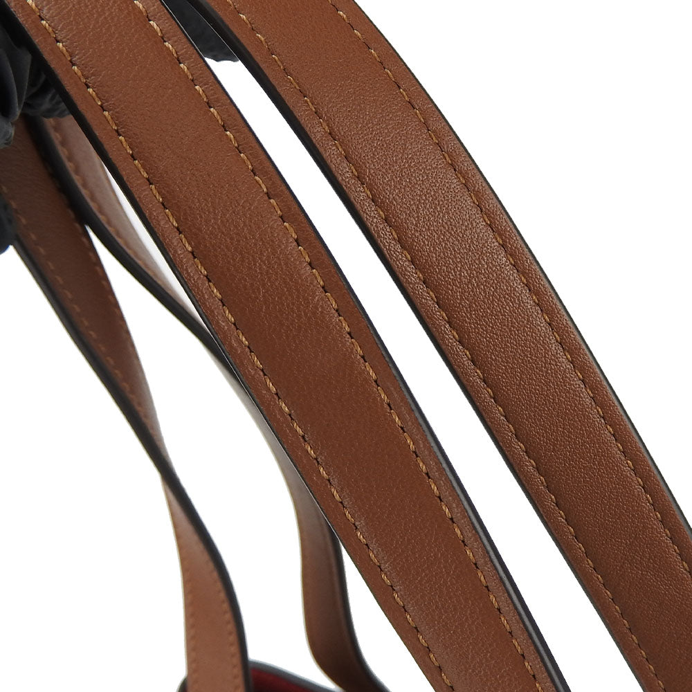 COACH Tote Bag C4060 PVC, Leather Brown Hose and carriage Women Used Authentic