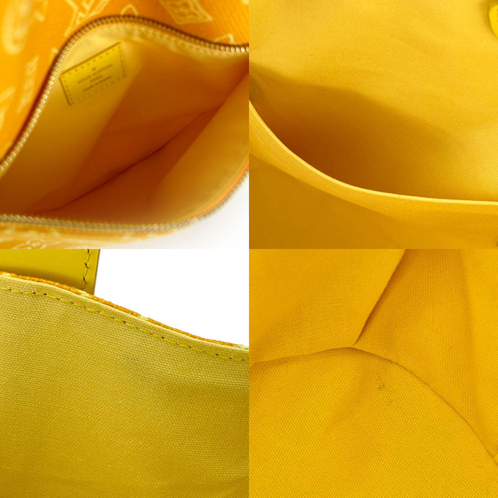 LOUIS VUITTON Tote Bag M95985 Canvas, Leather yellow The beach Cabas Ipanema  Women Used Authentic