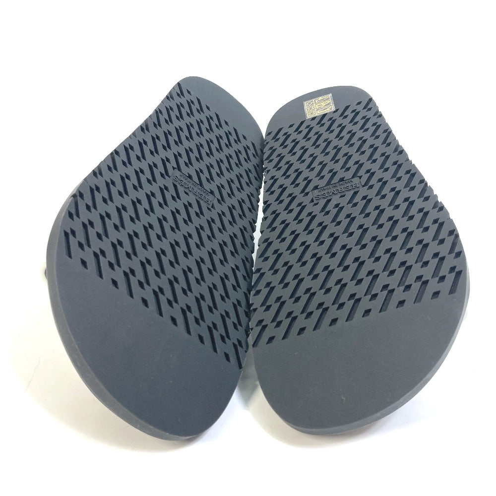 HERMES Sandals leather white edit Women 37 Used Authentic