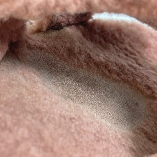 HERMES Sandals Mouton, Mouton pink shoes flat flats Oran Women 37 Used Authentic