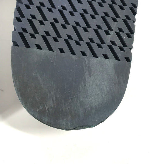 HERMES Sandals leather Navy Shoes Shower sandals Pool sandals Slide sandals Biarritz mens 41 Used Authentic