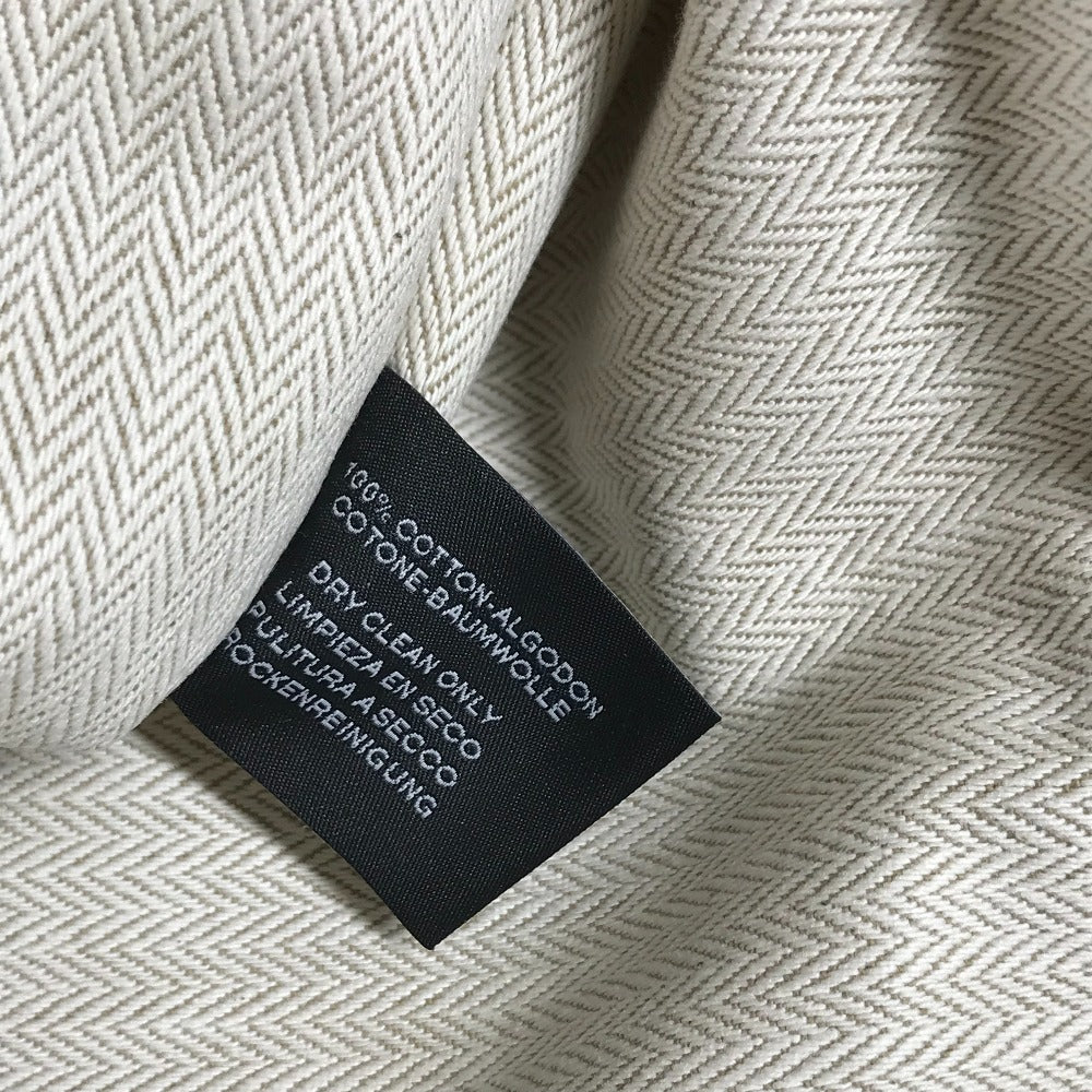 HERMES Pouch canvas yellow Flat pouch, bag, clutch bag Pouch H Tissage H Logo Women Used Authentic