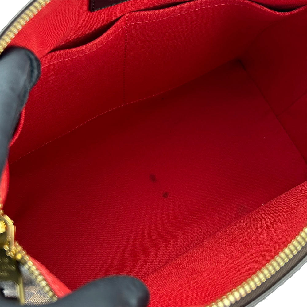 LOUIS VUITTON Tote Bag N41102 Damier Brown Westminster PM Women Used Authentic