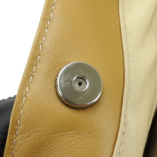 COACH Tote Bag F15122 Canvas, Leather beige Signature Women Used Authentic