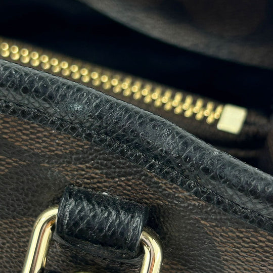 COACH Handbag F34605 PVC, Leather black Signature Women Used Authentic