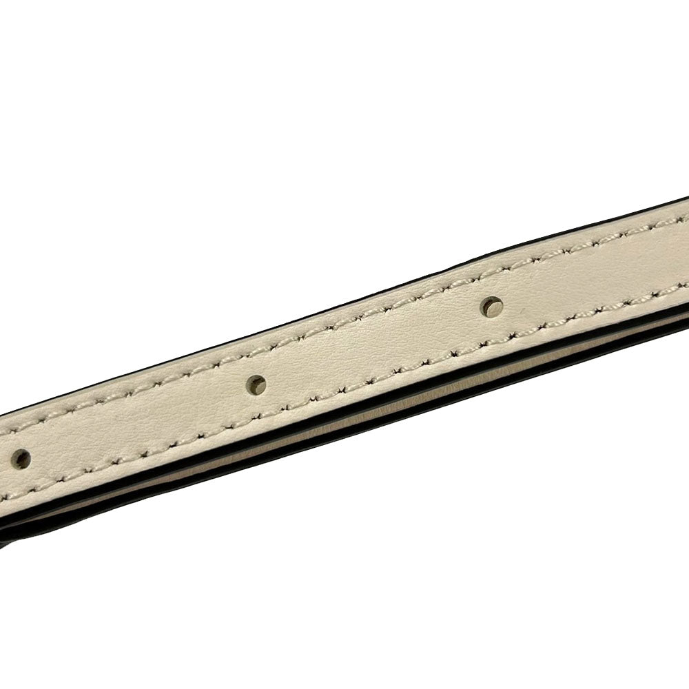 COACH Tote Bag F27582 Canvas, Leather Ivory Signature Women Used Authentic