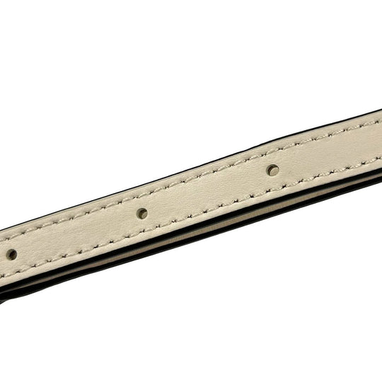 COACH Tote Bag F27582 Canvas, Leather Ivory Signature Women Used Authentic