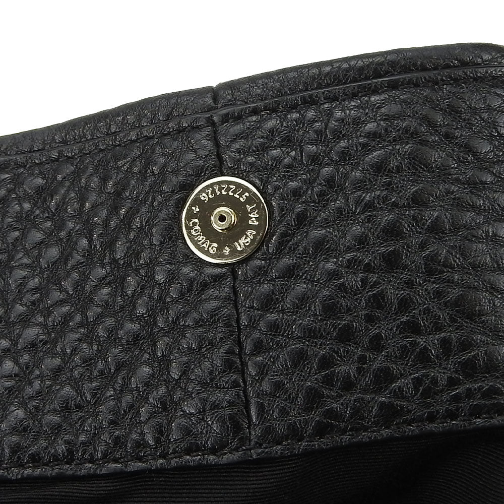 COACH Tote Bag F35723 leather black Women Used Authentic