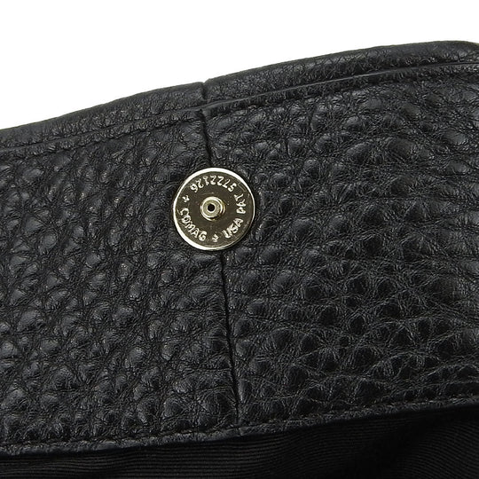 COACH Tote Bag F35723 leather black Women Used Authentic