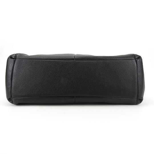 COACH Tote Bag F35723 leather black Women Used Authentic