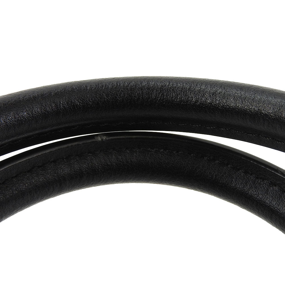 COACH Handbag F58312 Leather, PVC black Signature Mini Bennett Satchel Women Used Authentic