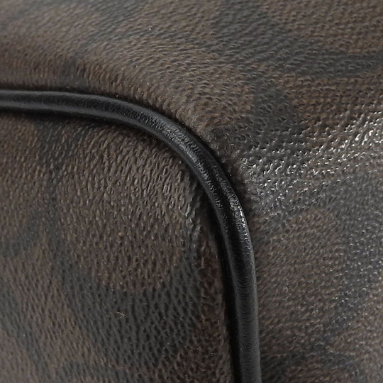 COACH Handbag F58312 Leather, PVC black Signature Mini Bennett Satchel Women Used Authentic