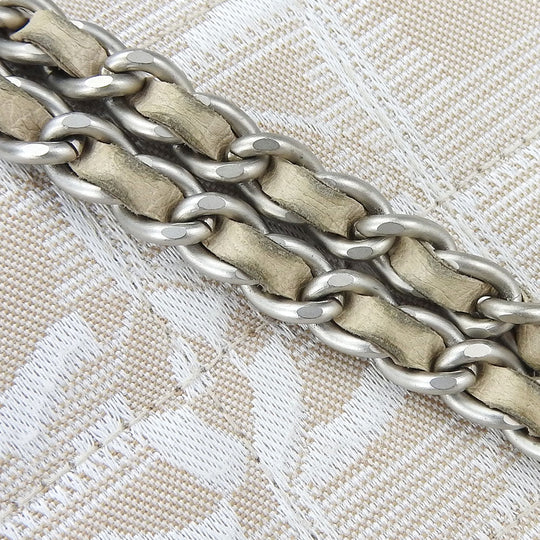 CHANEL Shoulder Bag Nylon beige New travel line Women Used Authentic