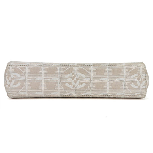 CHANEL Shoulder Bag Nylon beige New travel line Women Used Authentic