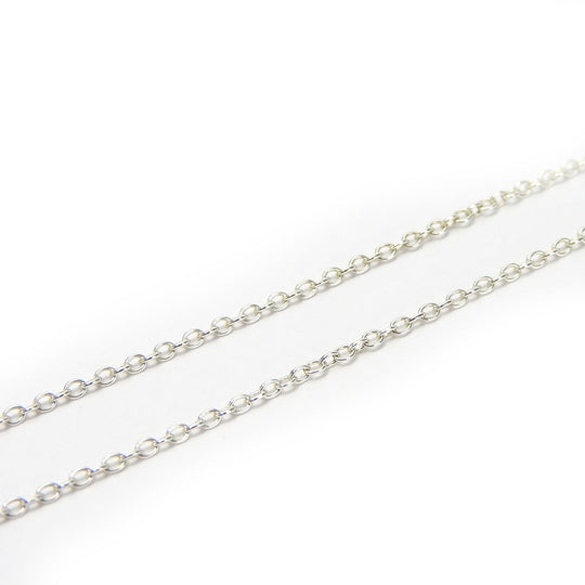 TIFFANY&Co. Necklace Silver925 Silver Loving heart Women Used Authentic