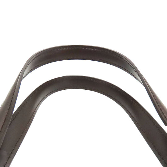 LOUIS VUITTON Tote Bag N41102 Damier, Leather Brown Westonminster PM Women Used Authentic