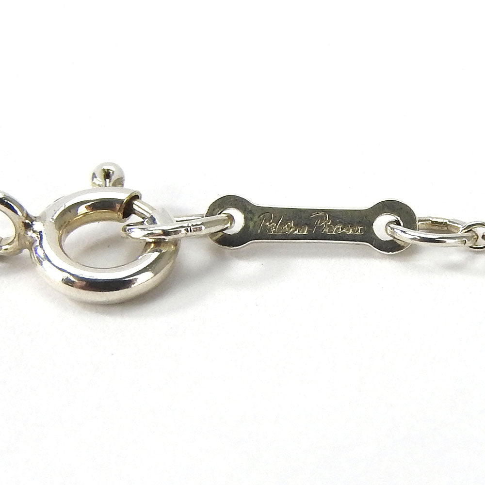 TIFFANY&Co. Necklace Silver925 Silver Loving heart Women Used Authentic