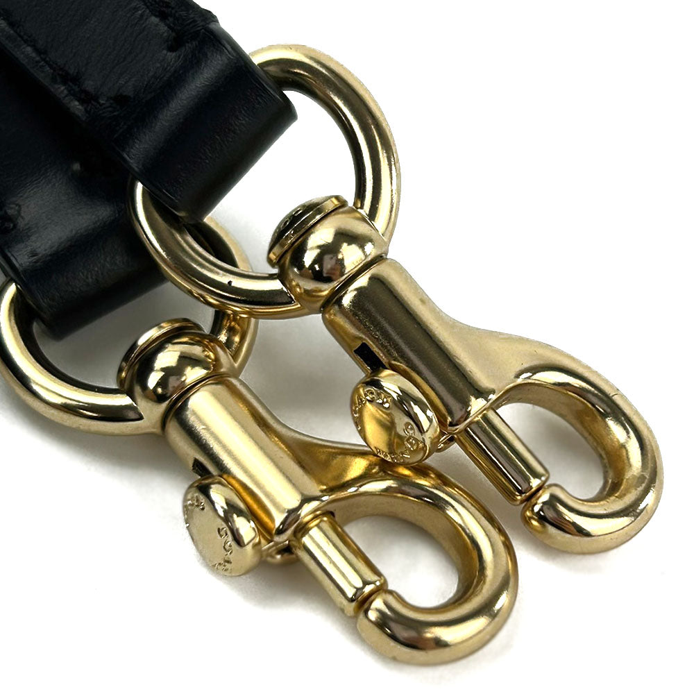 COACH Handbag 69621 leather black Women Used Authentic