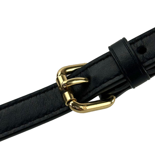 COACH Handbag 69621 leather black Women Used Authentic