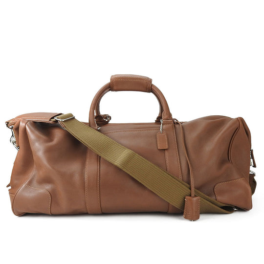 COACH Boston Duffel bag 5404 leather Brown unisex(Unisex) Used Authentic