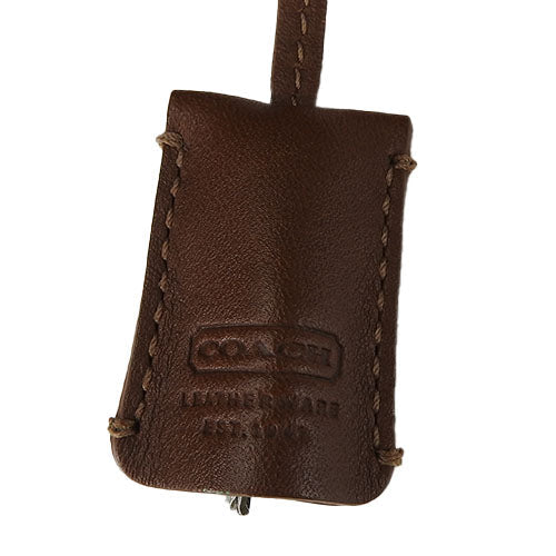 COACH Boston Duffel bag 5404 leather Brown unisex(Unisex) Used Authentic