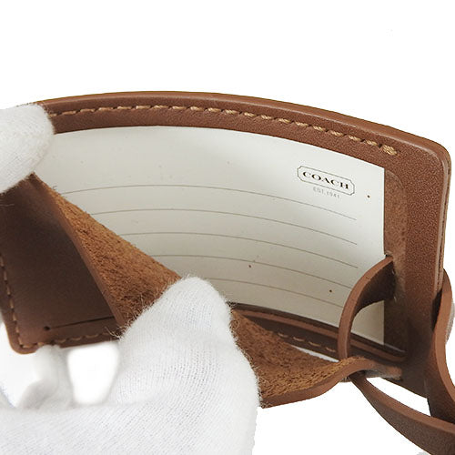 COACH Boston Duffel bag 5404 leather Brown unisex(Unisex) Used Authentic