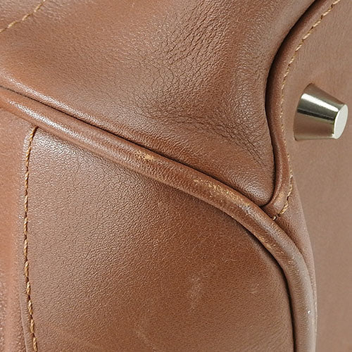 COACH Boston Duffel bag 5404 leather Brown unisex(Unisex) Used Authentic