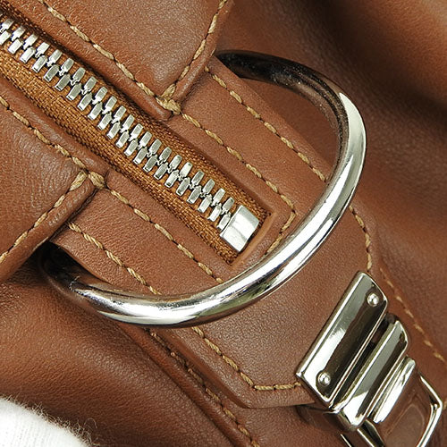 COACH Boston Duffel bag 5404 leather Brown unisex(Unisex) Used Authentic