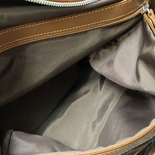 COACH Boston Duffel bag 5404 leather Brown unisex(Unisex) Used Authentic