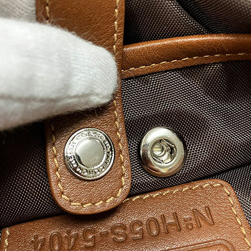 COACH Boston Duffel bag 5404 leather Brown unisex(Unisex) Used Authentic