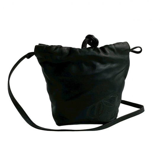 LOEWE Shoulder Bag leather black