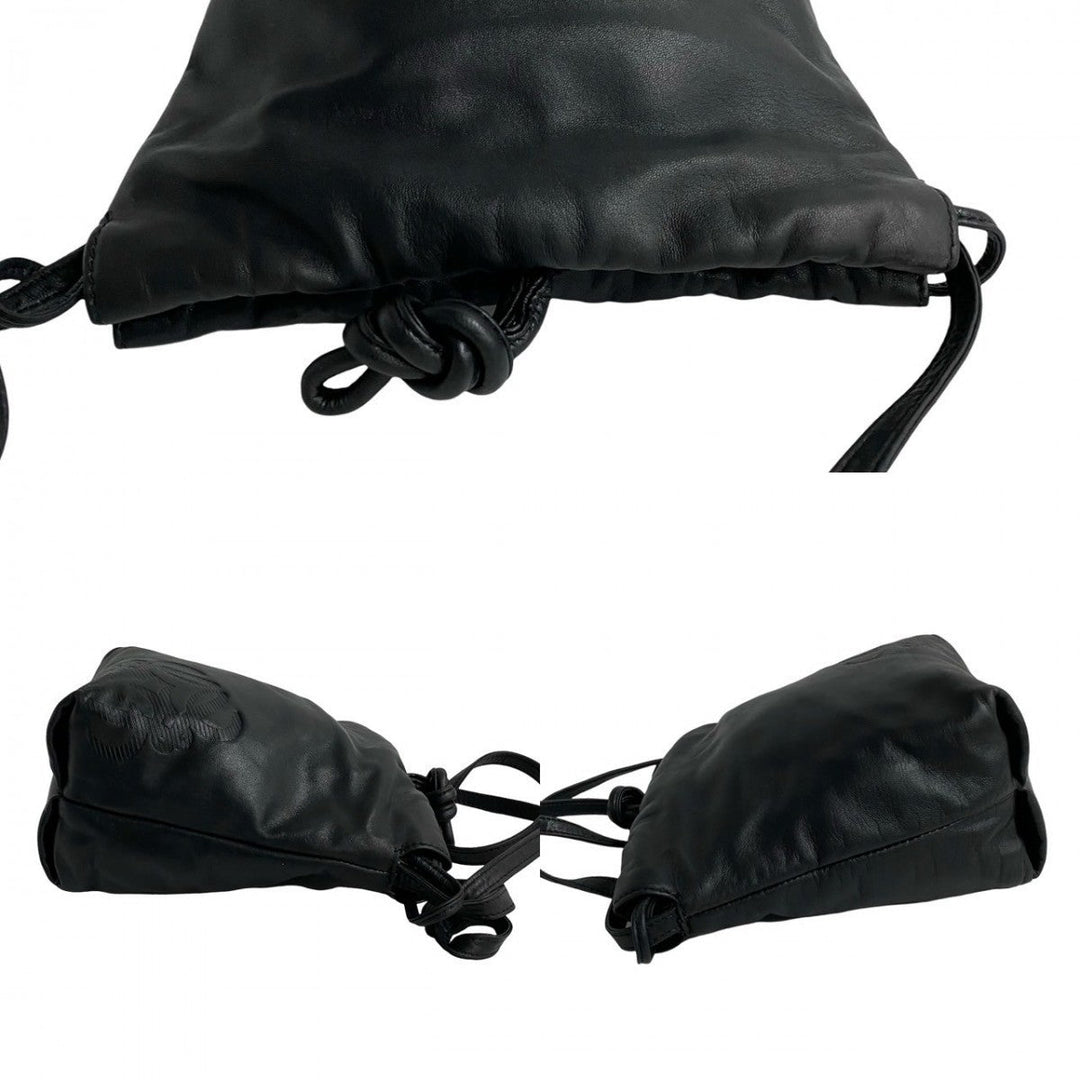 LOEWE Shoulder Bag leather black