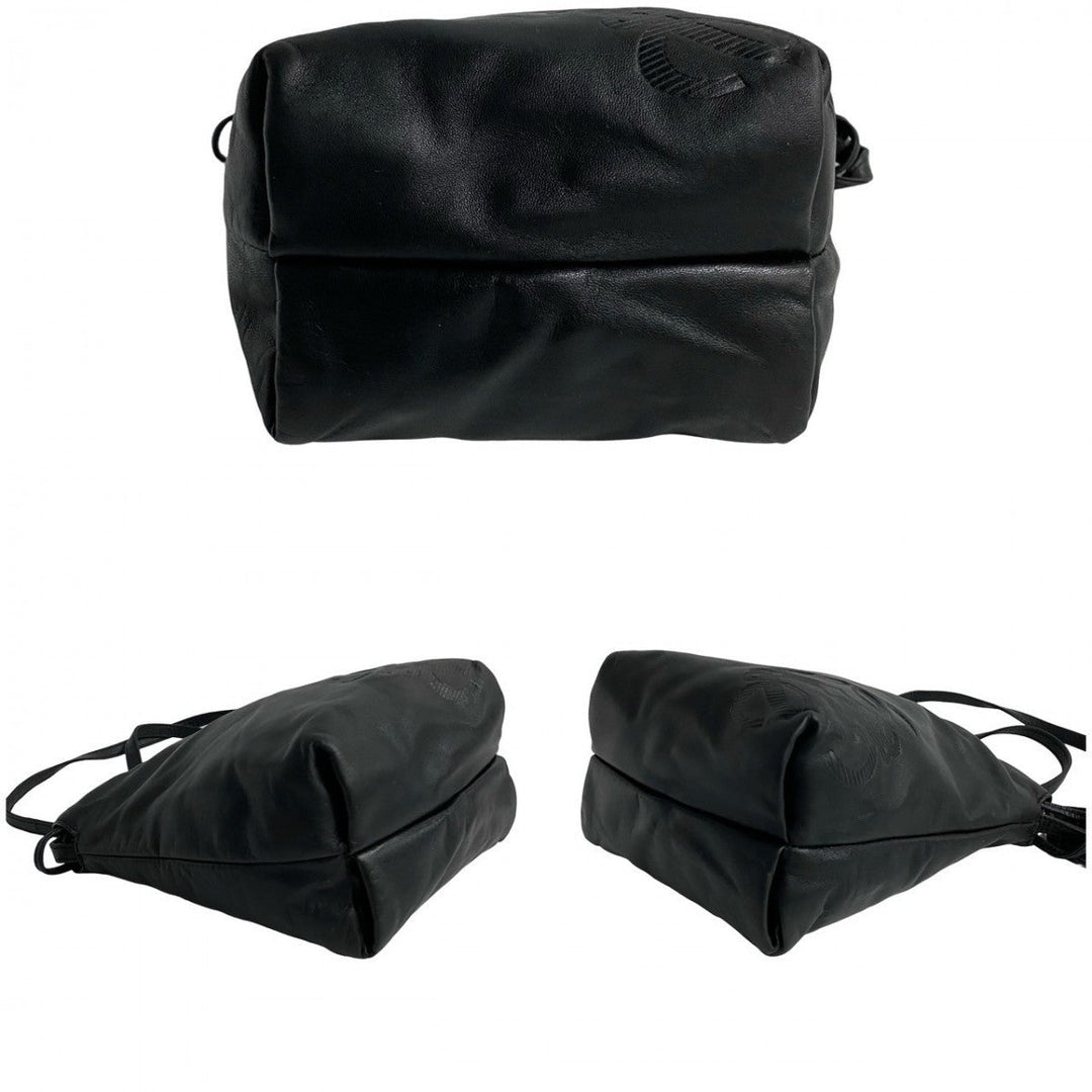 LOEWE Shoulder Bag leather black