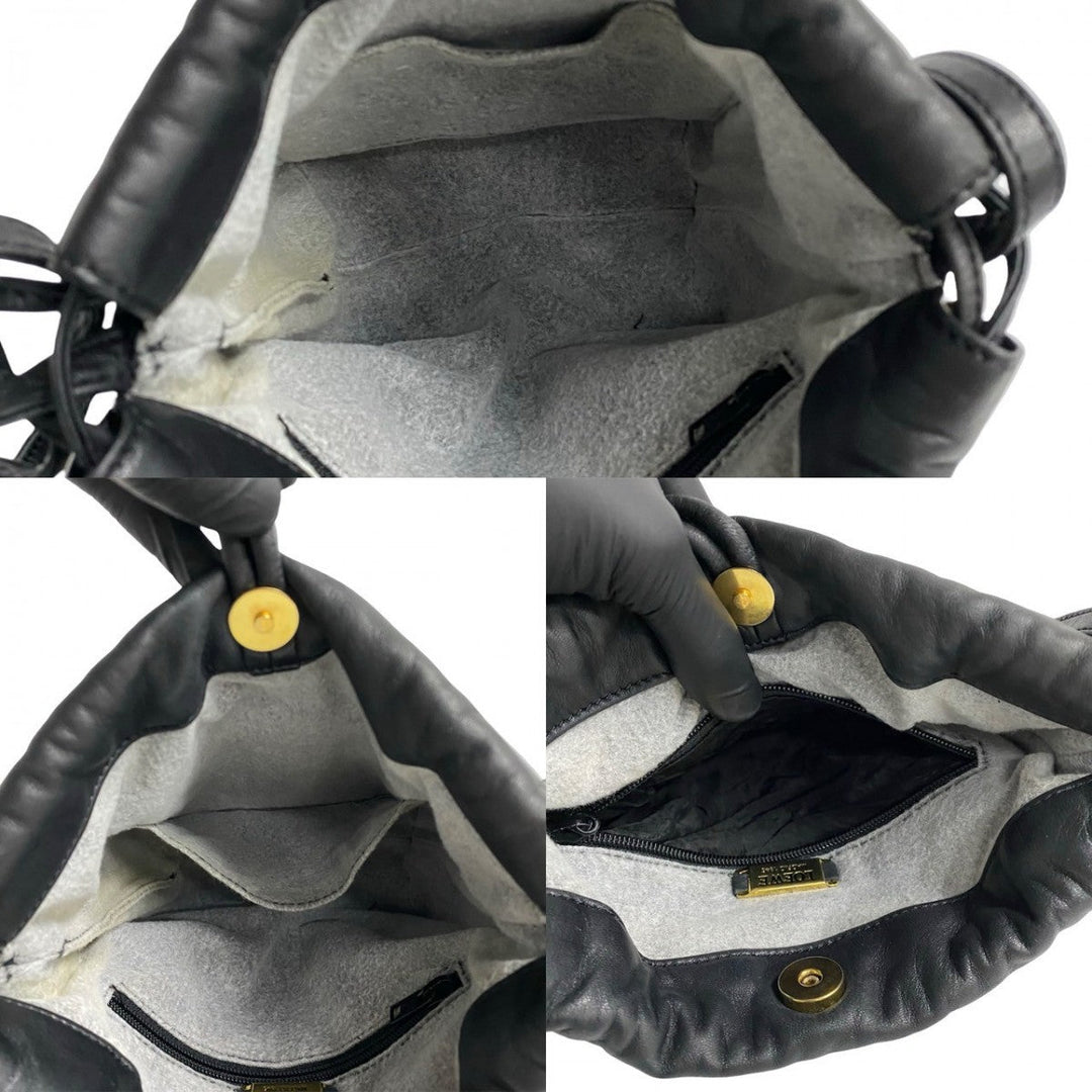 LOEWE Shoulder Bag leather black