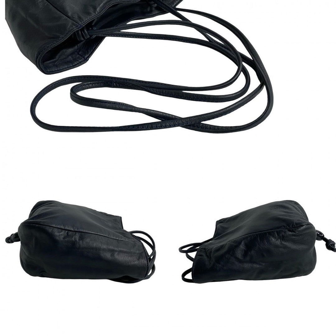 LOEWE Shoulder Bag leather Navy