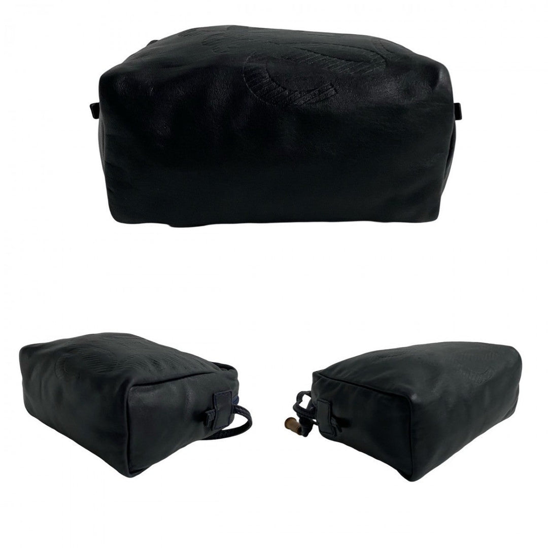 LOEWE Shoulder Bag leather Navy