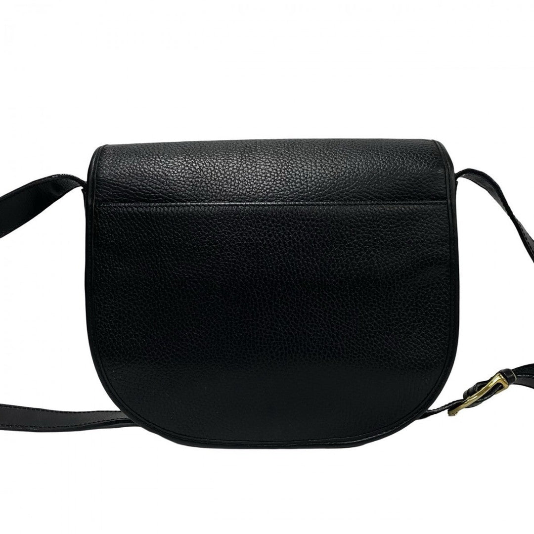 CELINE Shoulder Bag leather black