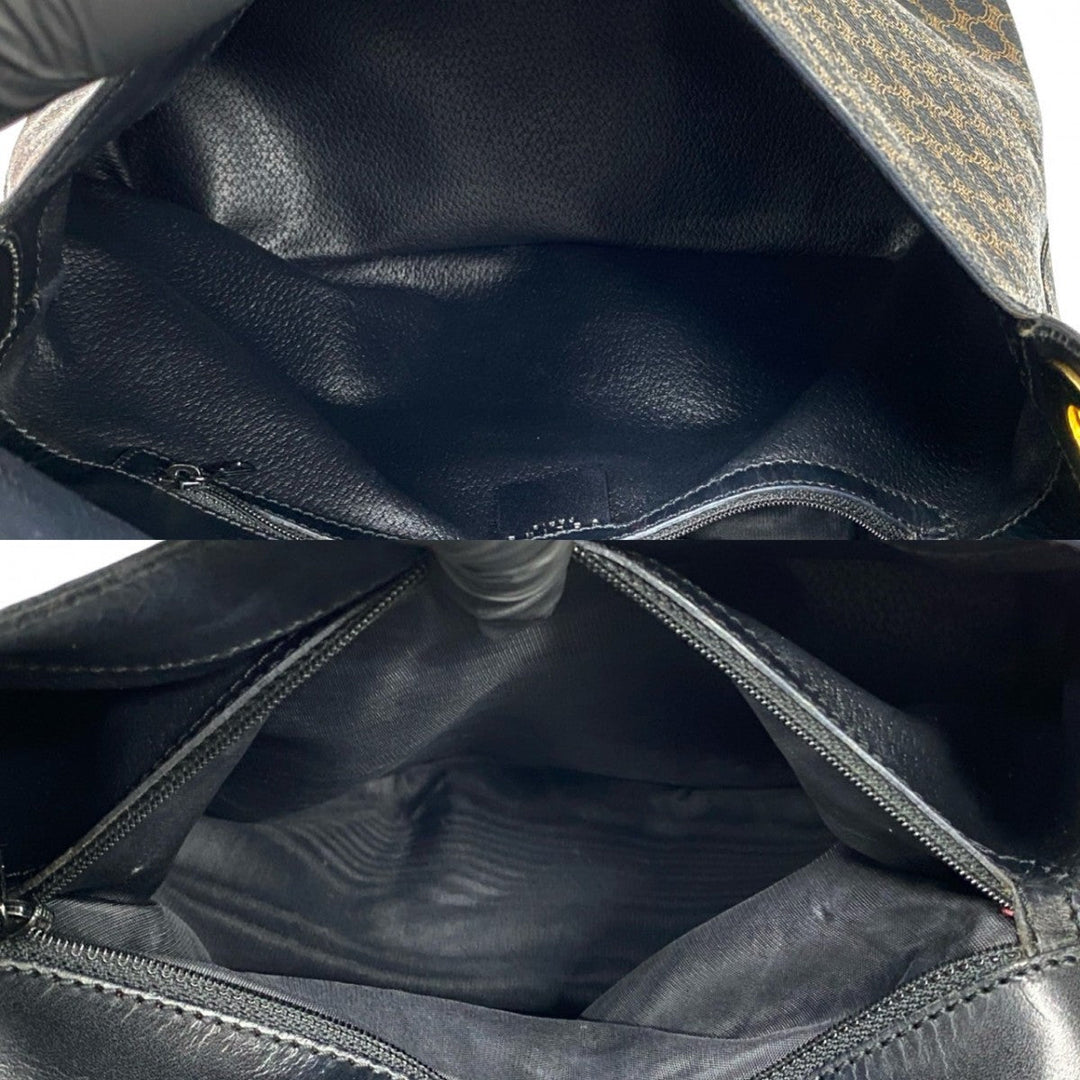 CELINE Shoulder Bag leather black