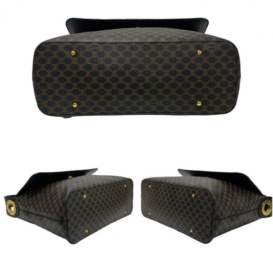 CELINE Shoulder Bag leather black