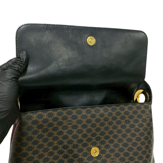 CELINE Shoulder Bag leather black