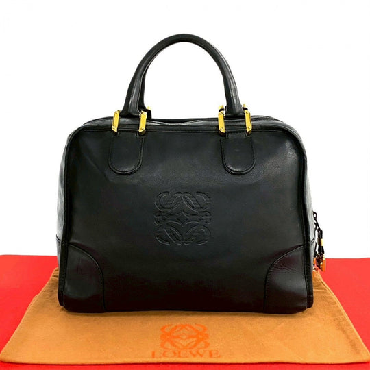 LOEWE Handbag leather black