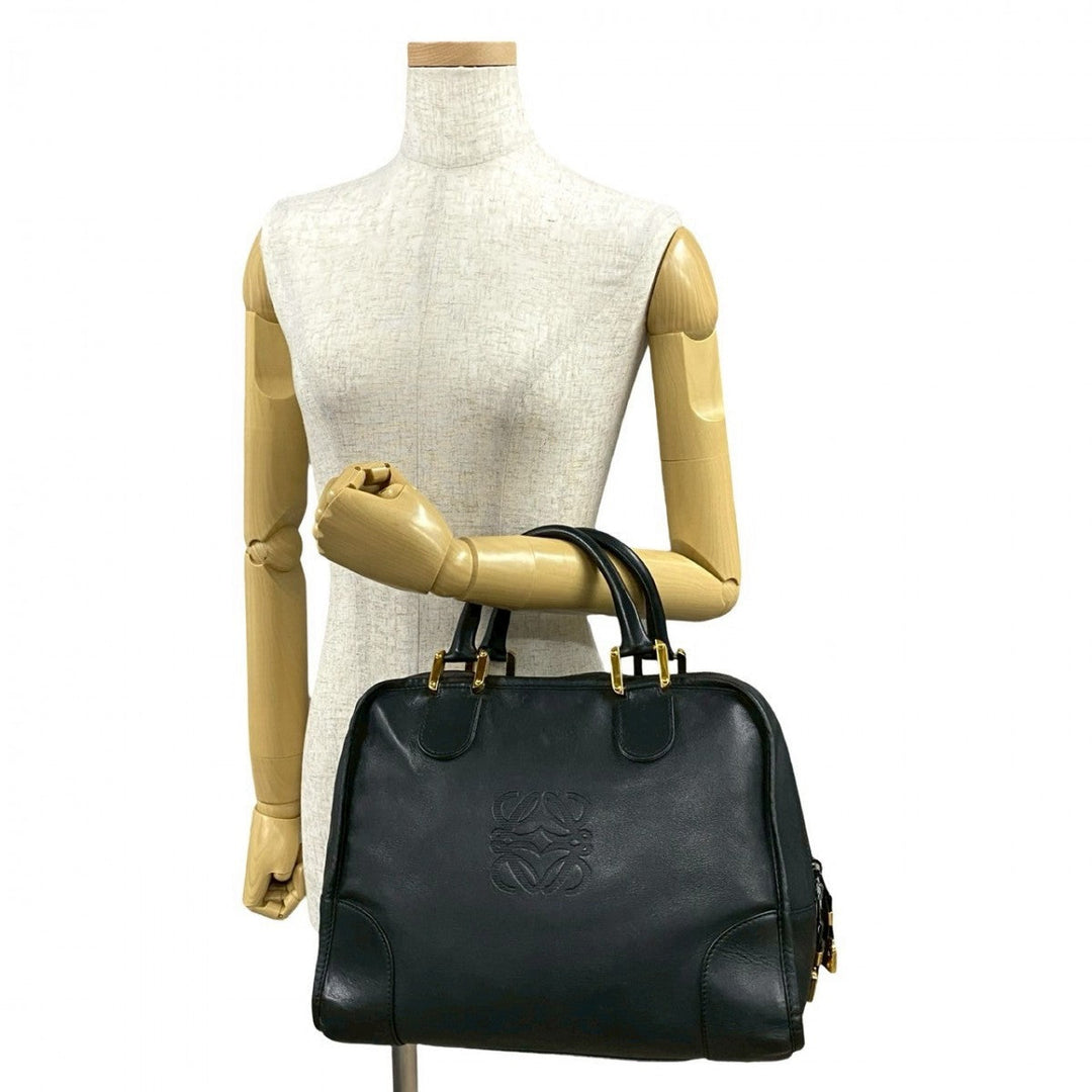 LOEWE Handbag leather black
