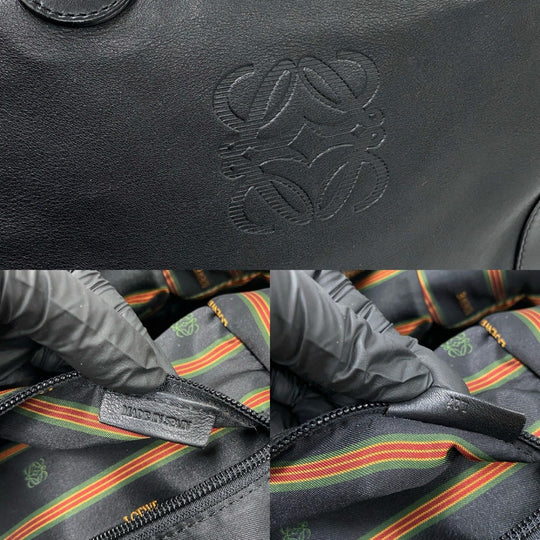 LOEWE Handbag leather black