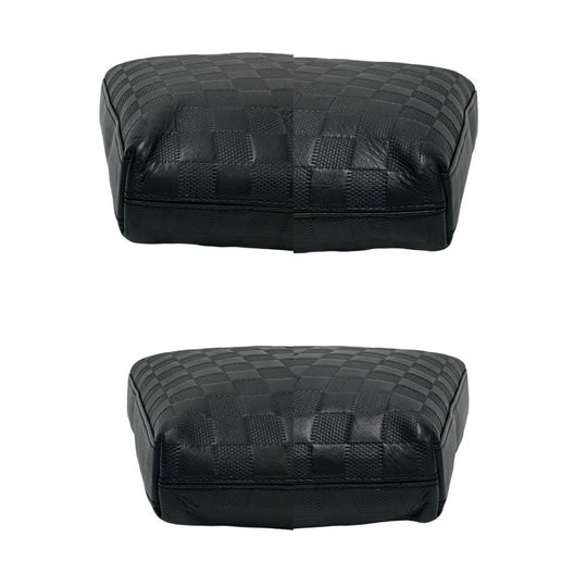 LOUIS VUITTON Shoulder Bag N23355 leather black Messenger bag Pochette District