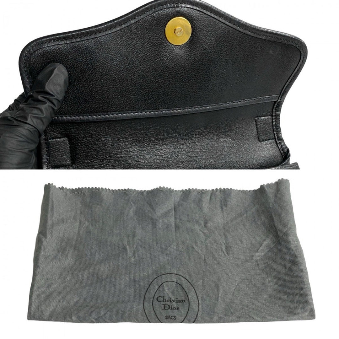 Dior Shoulder Bag leather black