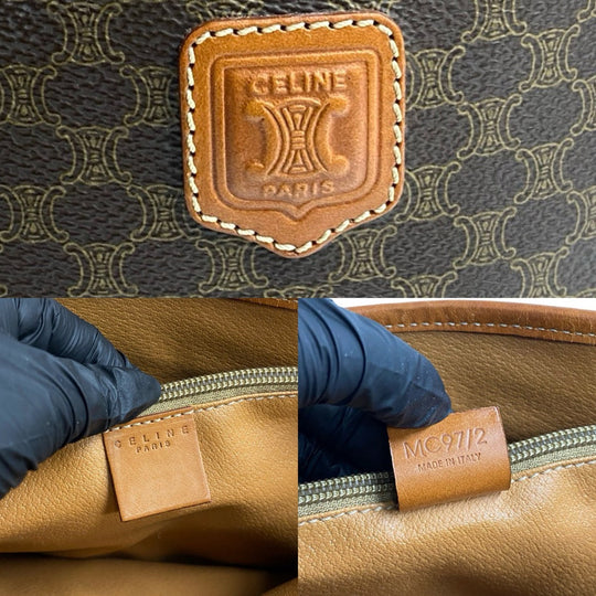 CELINE Tote Bag leather Brown