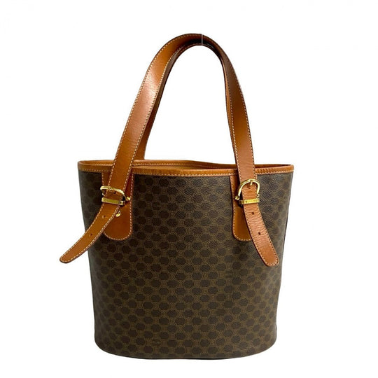 CELINE Tote Bag leather Brown